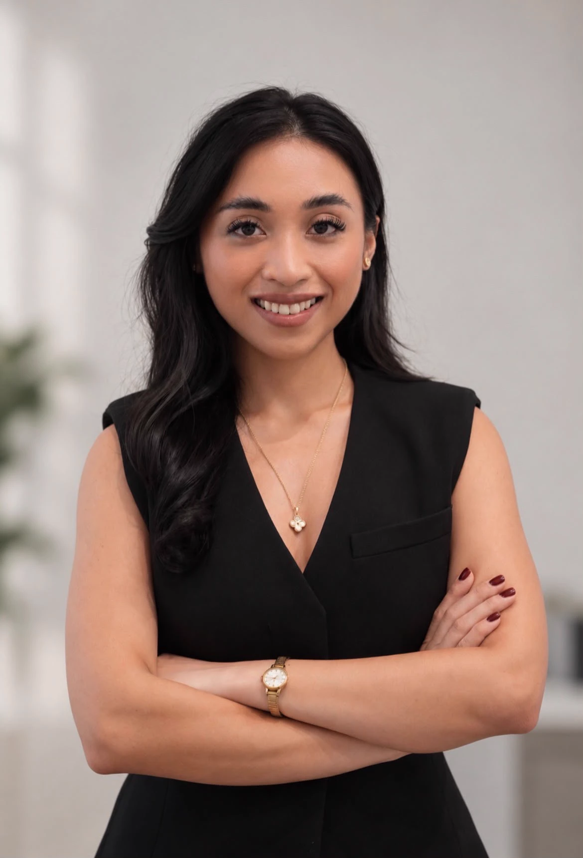 Professional portrait of Rica Closa, founder of Lash With Us