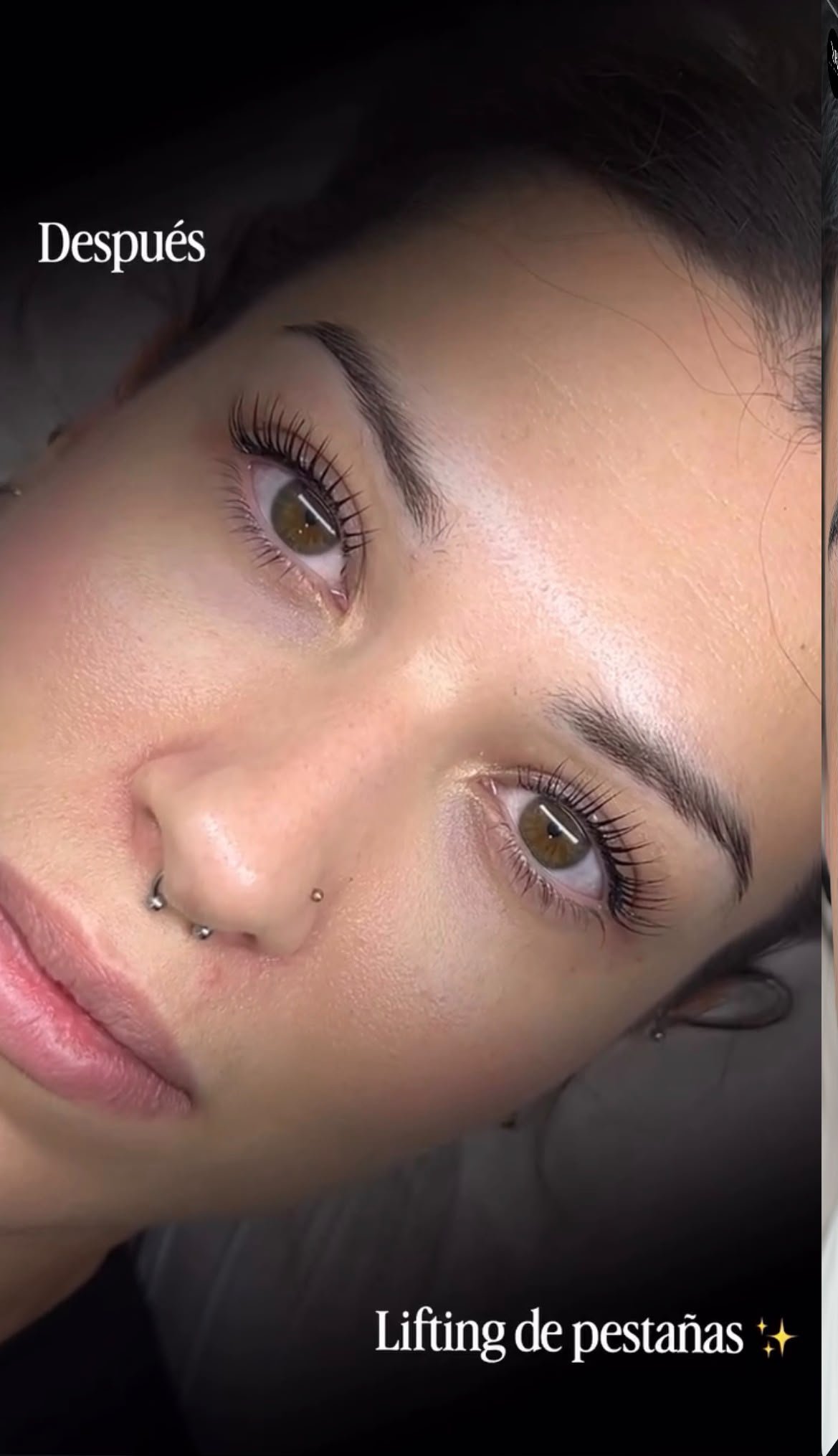 Lash Lift result created at Lash With Us